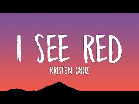 Kristen Cruz - I See Red (America's Got Talent) (Lyrics)