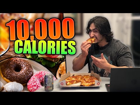 2024 Winter Arc #9 | 10,000 Calorie Challenge