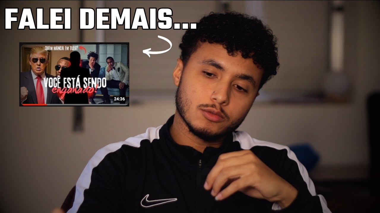 Vou perder o canal... Falei o que não devia.