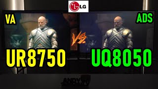 LG UR8750 ve UQ8050: VA paneli ve ADS paneli / 4K Akıllı TV'ler