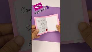 DIY Cute Mini Notebook | Easy Paper Craft Idea | Handmade Notebook Making Tutorial