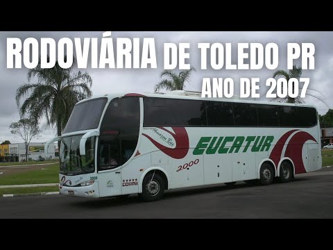 RODOVIÁRIA DE TOLEDO PR ANTIGAMENTE!#onibus #toledo #rodoviaria #onibusrodoviario 