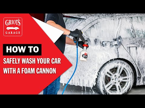 How to Foam: How to wash safely with the Griot's Garage BOSS Foaming System Complete Kit
