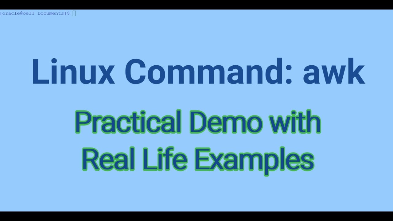 Master Linux awk Command | Beginner-Friendly Guide with Examples | Green Gold Database Academy