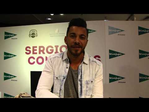 Saludo de Sergio Contreras en la presentación #SIEN7E 06.05.2016 Madrid