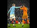 Haaland Vs Asencio Fight ️ Football Realmadrid Mancity Viralvideo Fyp