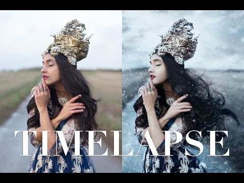 SELF PORTRAIT BTS & PHOTOSHOP TIMELAPSE - BELLA KOTAK