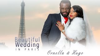Mariage Congolais Ornella + Hugo Wedding in Paris à la salle Le Saphir
