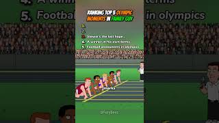 Ranking Top 5 Olympic Moments in Family Guy