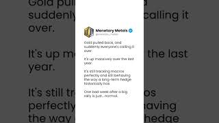 Everyone’s Wrong About This Gold Pullback