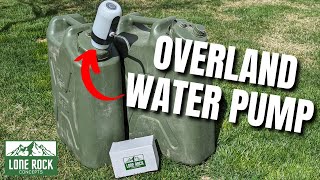 Overland Water Pump for Scepter Canisters | Lone Rock Concept Adapter
