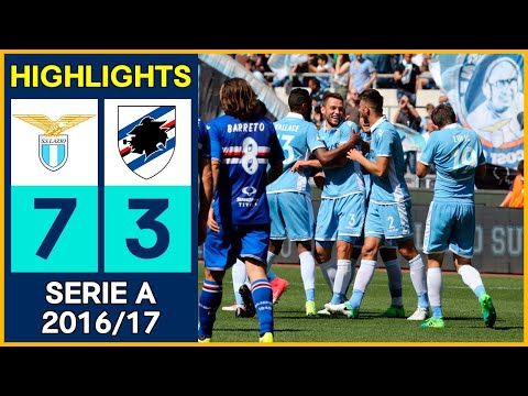 GREAT SERIE A MATCHES 💥 | LAZIO 7-3 SAMPDORIA | 2016/17 ᴴᴰ