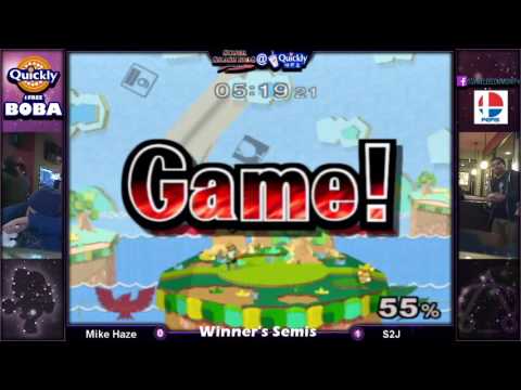 SSBM @ Quickly 13 - Mike Haze Vs. S2J