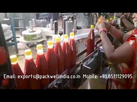 Automatic continental sauce filling machine