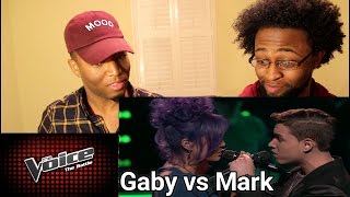 The Voice Battle (Reaction) - Gaby Borromeo vs. Mark Isaiah: &quot;Pillowtalk&quot;