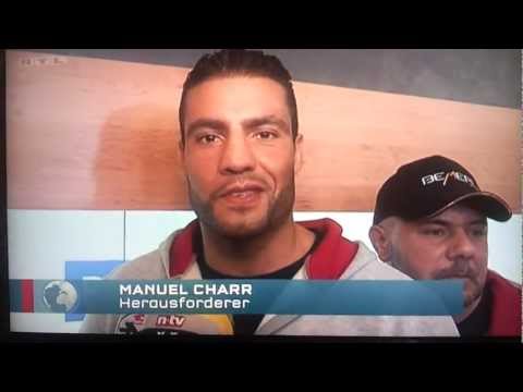 Vitali Klitschko vs. Manuel Charr - Kampfansage von Charr!!  (04.09.2012)  HD