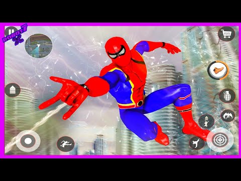 Flying Robot Hero: Flying Superhero Robot Rescue Android gameplay