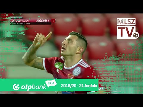 Trujic Nikola gólja a DVSC– Mezőkövesd Zsóry FC mérkőzésen