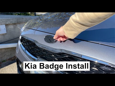 Kia 3.0 Badge Install