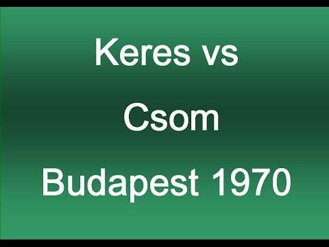 Keres vs Hungarian Champion - 1970