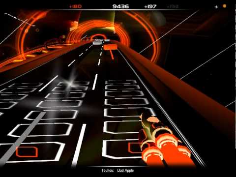Let's Audiosurf #08 - Bad Apple!! (Touhou PV)