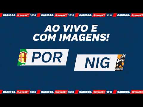AO VIVO E COM IMAGENS: PORTUGUESA X NOVA IGUAÇU - RODADA 1 - GRUPO X - CARIOCÃO 2026
