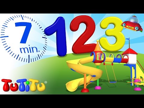 TuTiTu Przedszkole | Policz do 10 | Nauka liczb po angielsku | 123 Plac Zabaw