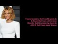 At Last by Beyonce (Lyrics)