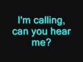 Calling - Leona Naess - Lyrics (On-Screen)