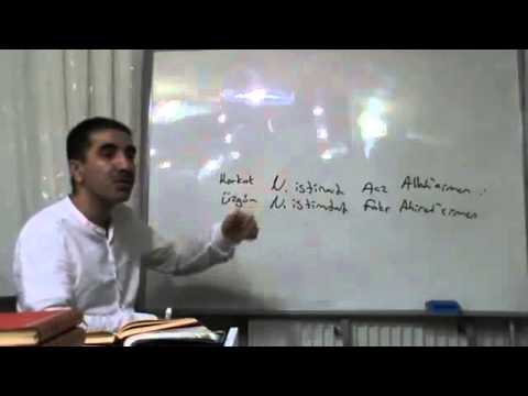 istinad ve istimdad Noktaları - YOZGATNUR