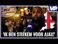 OEPS: Trotse AJACIED tussen FEESTENDE PSV-fans in LEICESTER! ?
