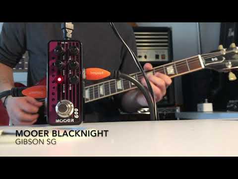 Mooer brown sound 005, Mooer blacknight 009, Mooer