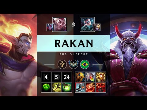 Rakan Support vs Zilean - BR Challenger Patch 25.06