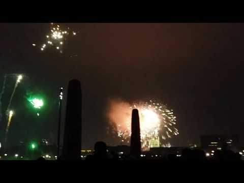 Silvester Berlin Hauptbahnhof 31.12.2016