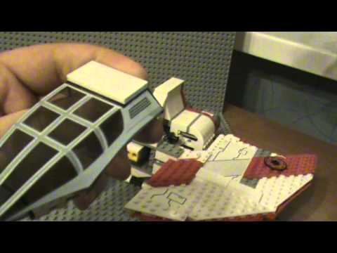 LEGO STAR WARS #7931  JEDI T-6 SHUTTLE