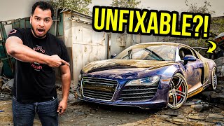 Rebuilding An Abandoned Audi R8 That Every Mechanic REFUSED To Fix (SCAMMED) | Part 1