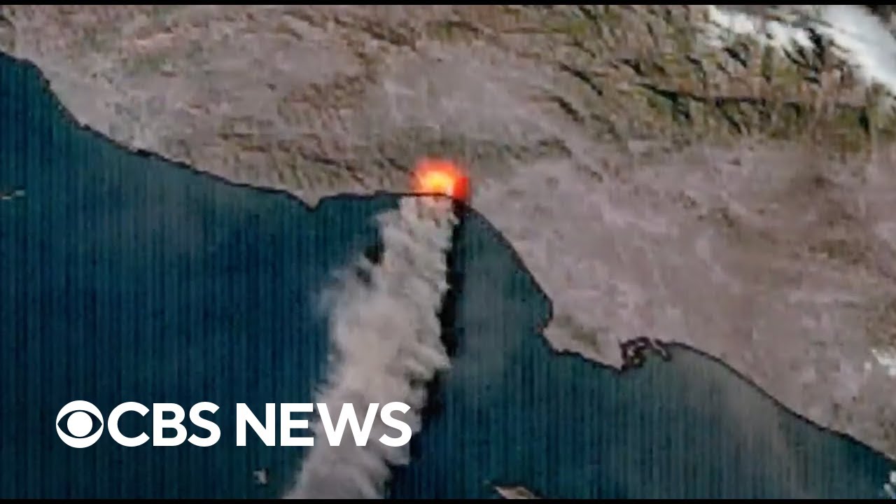 Satellite images of LA fires show "heat blooms" from space