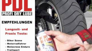 PDL® Dry Lube 200 ml – suché mazání řetězu | čistý řetěz bez špíny