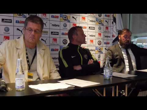 Presskonferens med Alexander Axén och Hasse Eklund