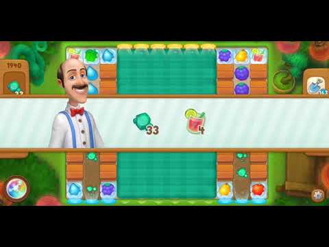 Gardenscapes Level 1940 Walkthrough "No Boosters Used"