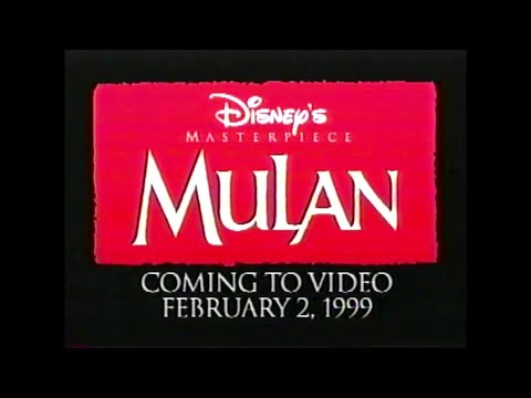 Mulan - 1999 VHS Fragmanı
