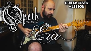 Opeth - Era - Guitar Cover + Lesson (w/ intro arrangement on guitar)