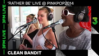 Video thumbnail of "Clean Bandit - 'Rather Be' live @ pinkpop 2014 | 3FM Live | NPO 3FM"