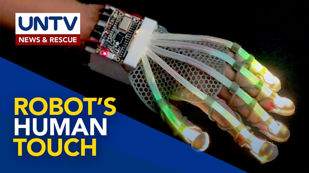 Stretchable sensor gives robots and VR a human touch