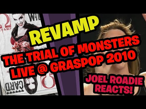 ReVamp - The Trial of Monsters Live at Graspop (2010) - Roadie Reacts