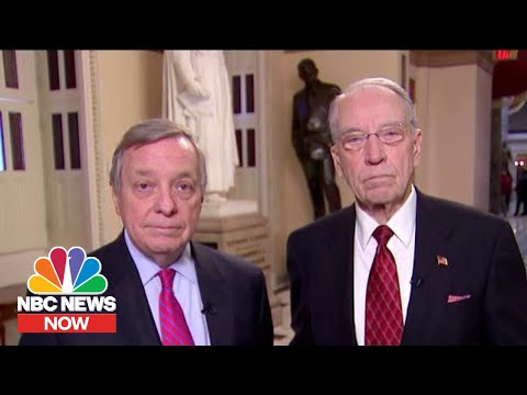 Sens. Dick Durbin, Chuck Grassley Talk Impeachment And Senate Trial | NBC News NOW