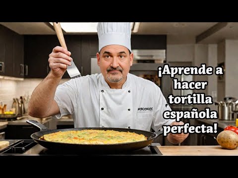 ¡Aprende a hacer tortilla española perfecta!