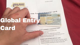 🔴 Global Entry Card Opening Package and Overview 🔴