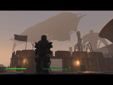 Borstenmaul zeigt seine Fallout 4 Siedlungen #12 Oberland Station Nordhagen Beach Flughafen Boston