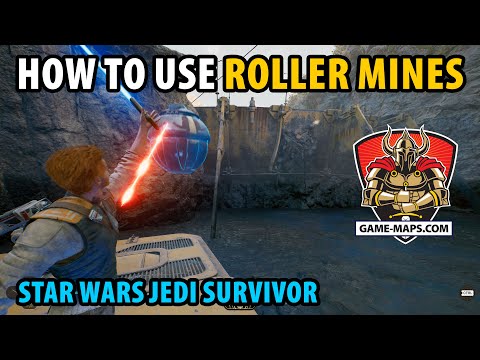 Roller Mines + First Tar Pit in Gorge Crash Site - Koboh (WALKTHROUGH 01) Star Wars Jedi Survivor